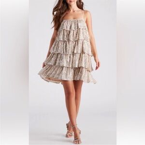 Vestique ball drop dress size small